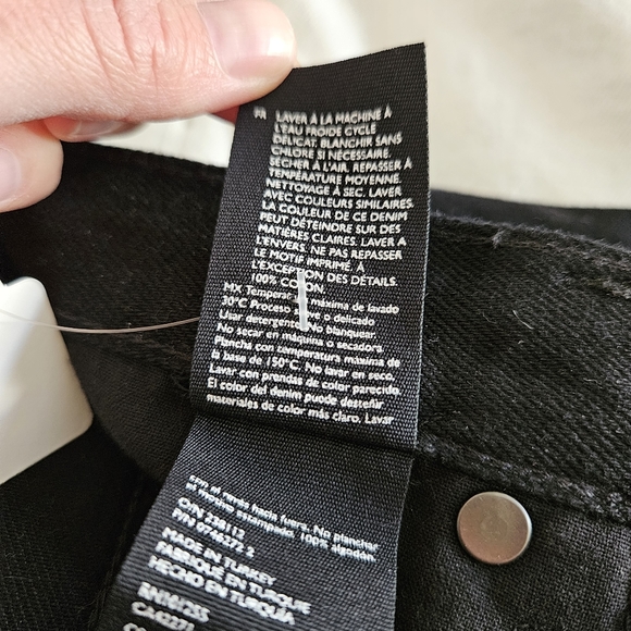 COS Women 100% Cotton Jeans Size 27 - Picture 8 of 10